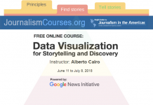 Free data visualization course starting June 11